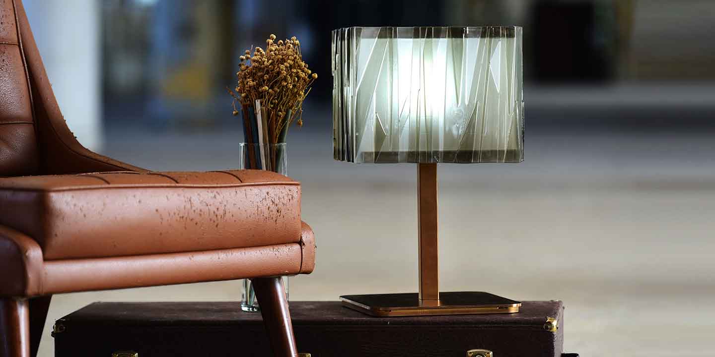Cube Table Lamp